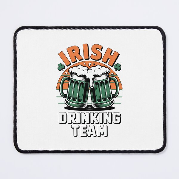 Item preview, Irish Drinking Team Drinking St Patricks Day Beer Irish Flag designed and sold by Moon-Ape.