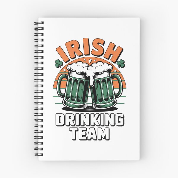 Item preview, Irish Drinking Team Drinking St Patricks Day Beer Irish Flag designed and sold by Moon-Ape.