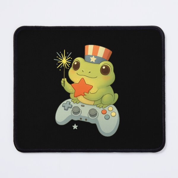 Item preview, Star holding sparkler frog designed and sold by Josie37.