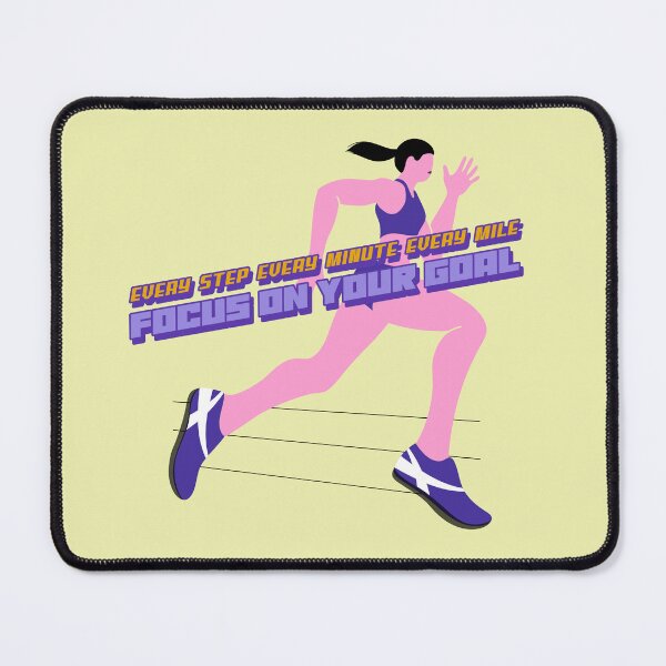 Item preview, Jogging Shirt – Every Step Every Mile Runner Motivation Design designed and sold by Atlantic Flyer Designs.