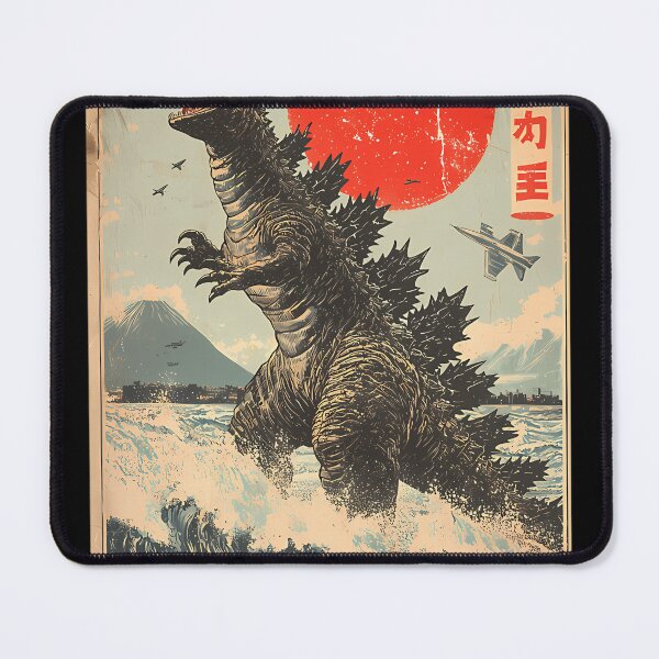Item preview, Gojira Wrath Of The Mountain Kaiju Destruction Game Godzilla 6 designed and sold by gefarnessaon.