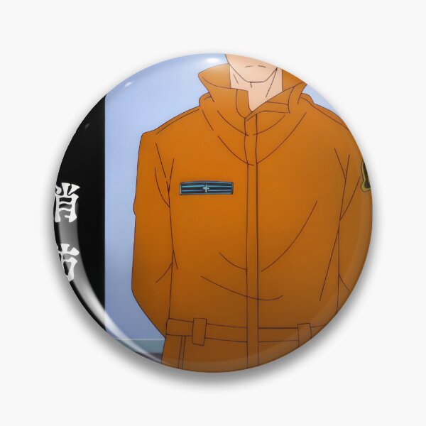 Item preview, Flame Knight Fire Brigade Anime designed and sold by aztra-art.