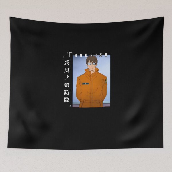 Item preview, Flame Knight Fire Brigade Anime designed and sold by aztra-art.