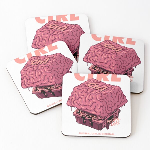 Item preview, CTRL Your Mind – Brain Keycap Streetwear Graphic | Mental Control Design designed and sold by xiir.
