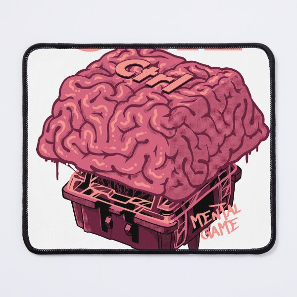 Item preview, CTRL Your Mind – Brain Keycap Streetwear Graphic | Mental Control Design designed and sold by xiir.