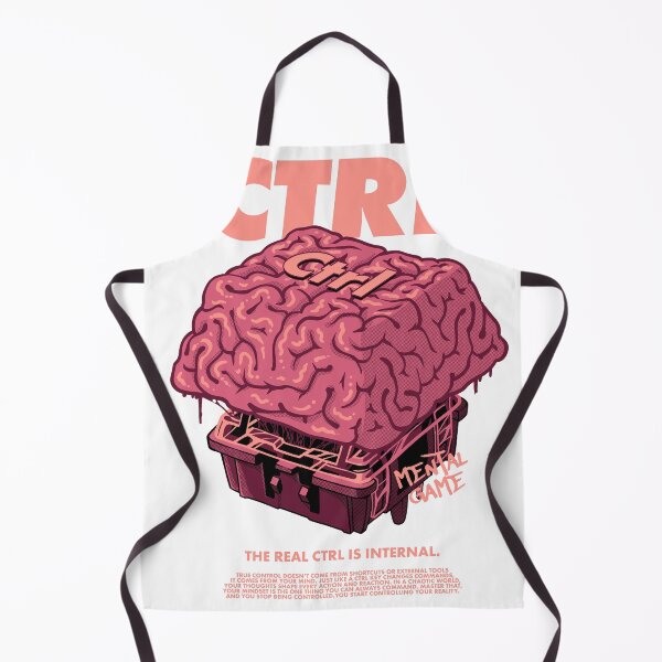 Item preview, CTRL Your Mind – Brain Keycap Streetwear Graphic | Mental Control Design designed and sold by xiir.