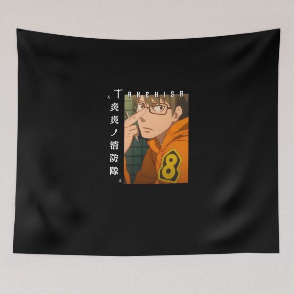 Item preview, Flame Knight Fire Brigade Anime designed and sold by aztra-art.