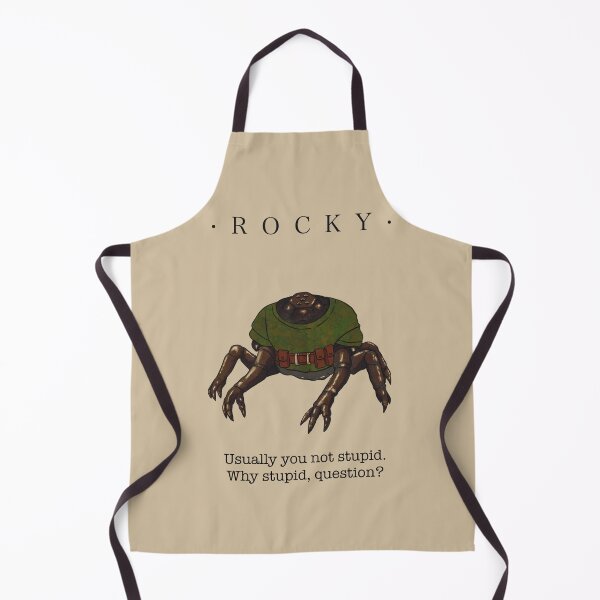Item preview, Why stupid, question? Rocky Project Hail Mary designed and sold by ellealsopaints.