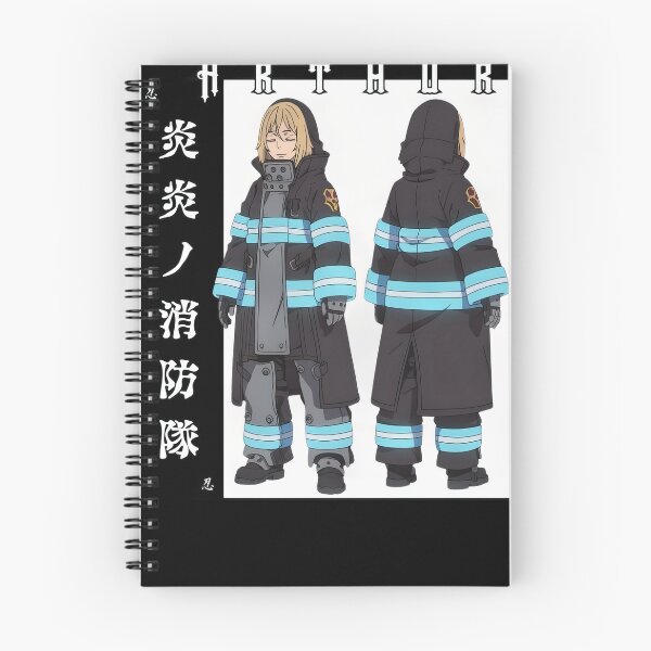 Item preview, Flame Knight Fire Brigade Anime designed and sold by aztra-art.