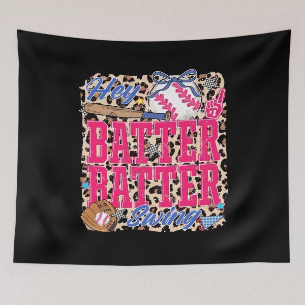 Item preview, Leopard Hey Batter Batter Swing designed and sold by Bakosbarnabas.