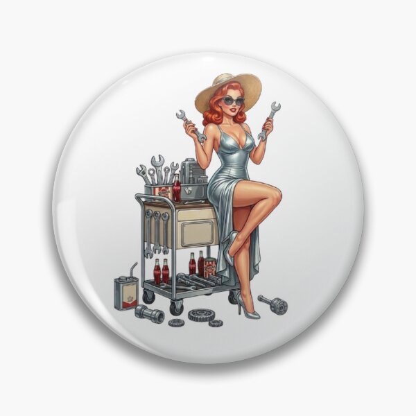 Item preview, "Retro Glamour: Charm and Audacity of Pin-Ups” designed and sold by CHRIST5000.