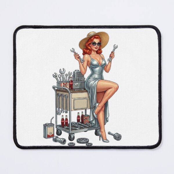 Item preview, "Retro Glamour: Charm and Audacity of Pin-Ups” designed and sold by CHRIST5000.
