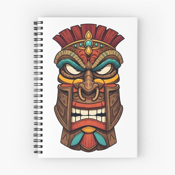 Item preview, Spartan Tiki: The Warrior’s Grin designed and sold by ZayCreates.