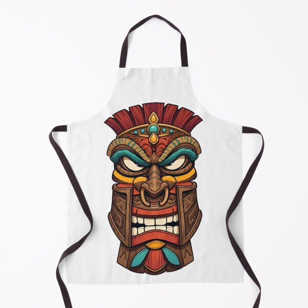 Item preview, Spartan Tiki: The Warrior’s Grin designed and sold by ZayCreates.