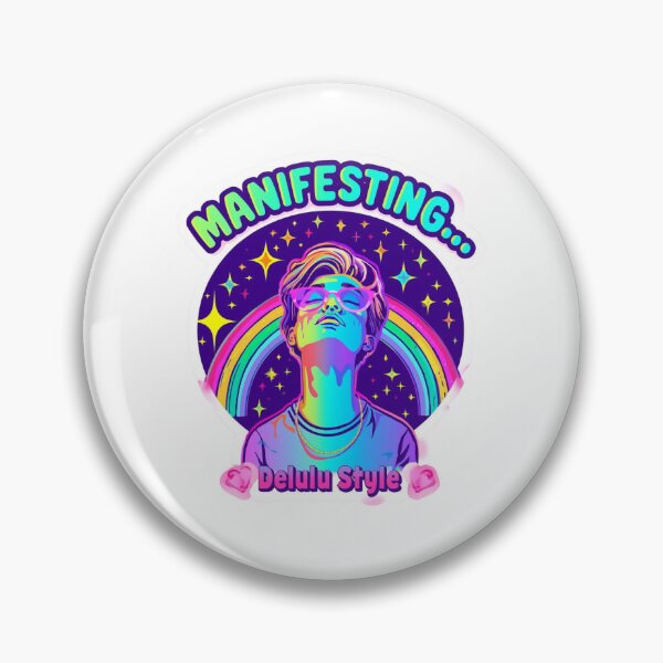 Item preview, Delulu  manifesting meme stickers| Delulu Is The Solulu Sticker | Funny Meme Aesthetic | In My Delulu Era 2026 | Kpop Delusiona girl Vibes v2 designed and sold by CosmicNook1.
