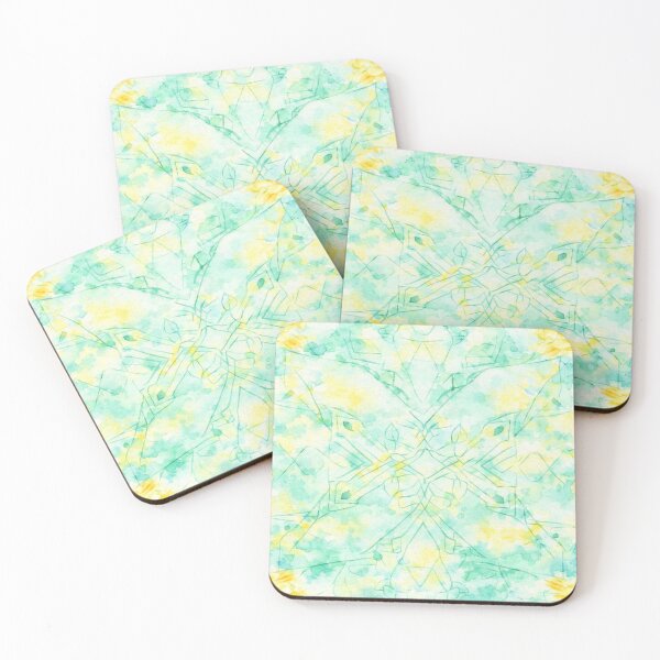 Item preview, Dandelion Kaleidoscope – Soft Watercolor Spring pattern designed and sold by Colorshow-relax.