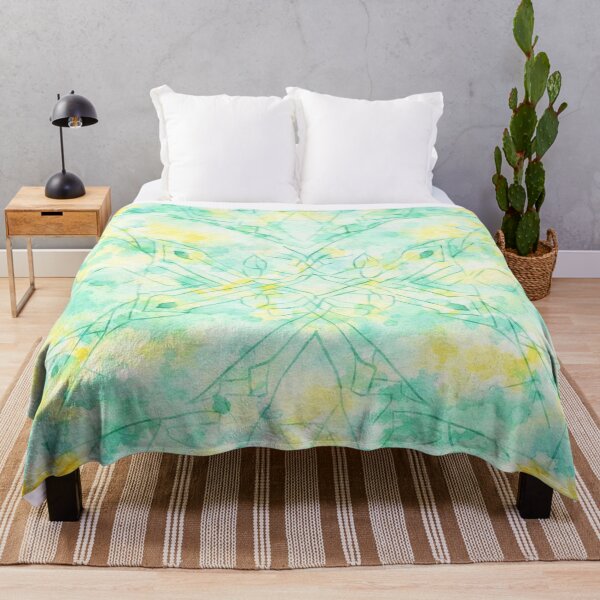 Item preview, Dandelion Kaleidoscope – Soft Watercolor Spring pattern designed and sold by Colorshow-relax.