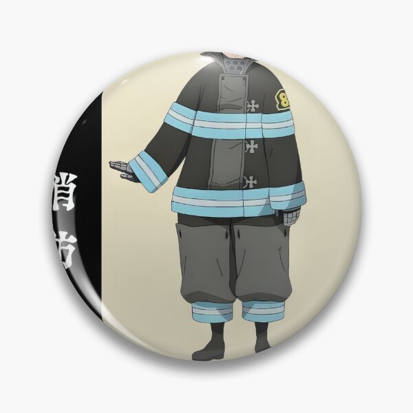 Item preview, Flame Guardian Fire Brigade Anime designed and sold by aztra-art.