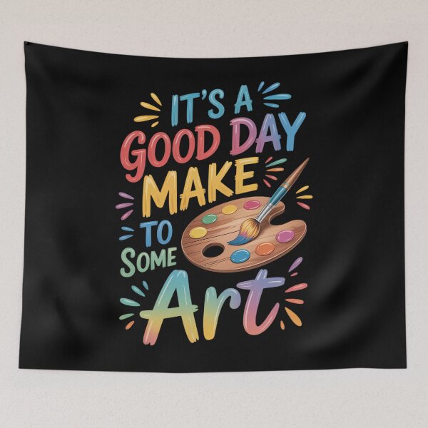 Item preview, It's A Good Day to Make Some Art Artist Drawing Teacher Tees designed and sold by Moon-Ape.