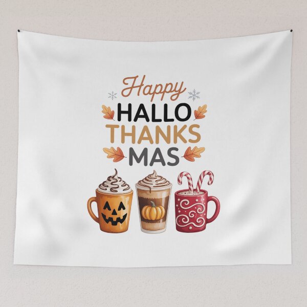 Item preview, Happy Hallothanksmas  Spooky Season designed and sold by VENOM0RIOT.