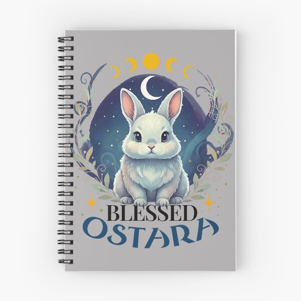 Item preview, Blessed Ostara Pagan Spring Easter Rabbit Happy Ostara designed and sold by GreggRoss.
