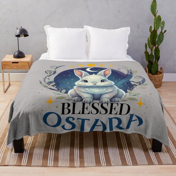 Item preview, Blessed Ostara Pagan Spring Easter Rabbit Happy Ostara designed and sold by GreggRoss.