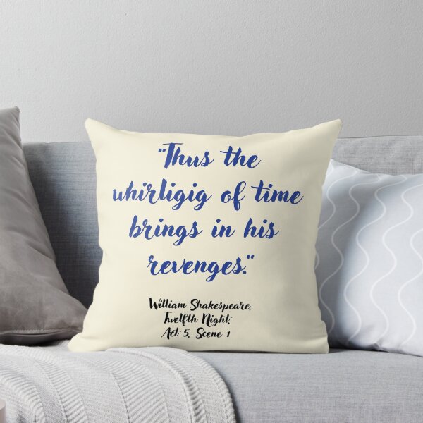 Item preview, Wicked Shakespeare Quote from Twelfth Night designed and sold by CharlottePlaceArt.