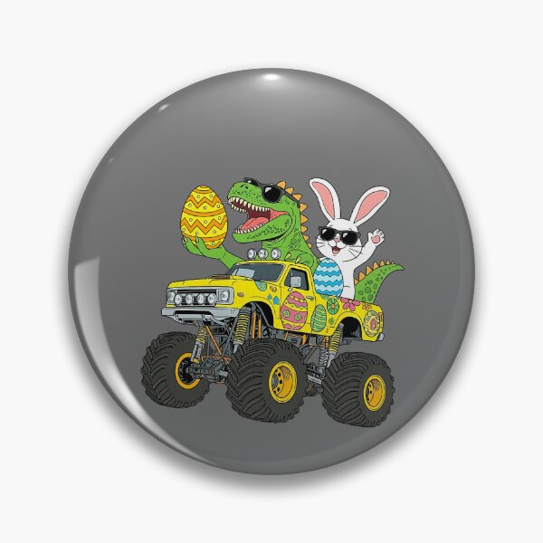 Item preview, Bunny Dino T-rex Monster Truck Funny Easter Shirts Boys Kids designed and sold by KristineLi.