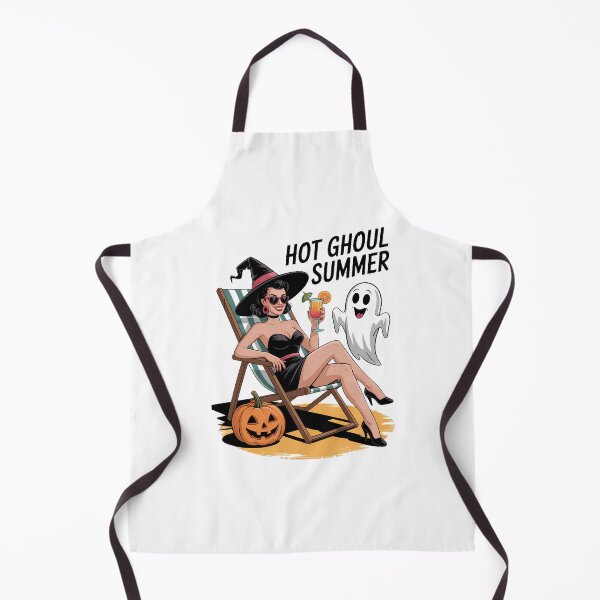 Item preview, Hot Ghoul Summer Spooky Boo Beach Halloween Summerween designed and sold by VENOM0RIOT.