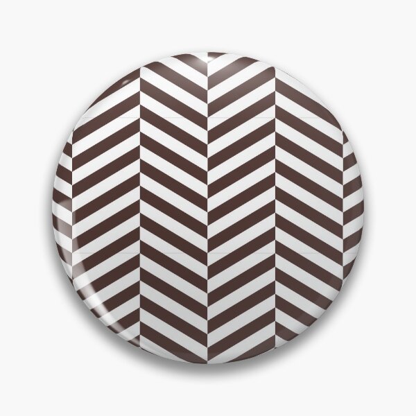 Item preview, White And Chocolate Herringbone Pattern designed and sold by pattern-archive.