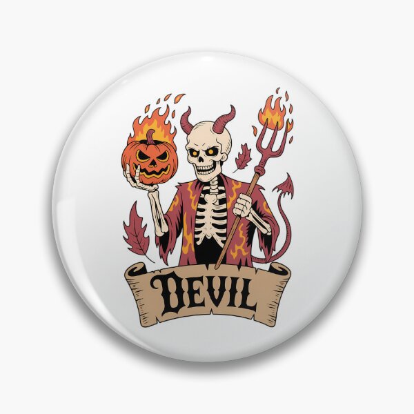 Item preview, Happy halloween skeleton Devil designed and sold by VENOM0RIOT.