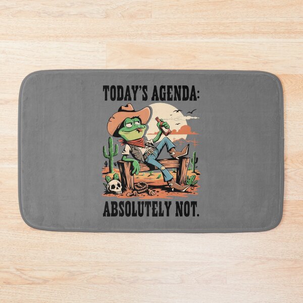 Item preview, lazy western frog - frog cowboy - kawaii frog - cute frog - funny frog - western frog - cowboy frog - sleepy frog - lazy frog - frog lover - cute cowboy - wild west humor - western humor designed and sold by JansenGS.