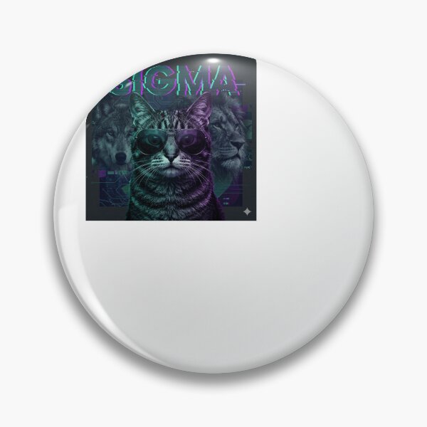 Item preview, Sigma Cat - Funny Sigma Meme designed and sold by BinAlgoPix.