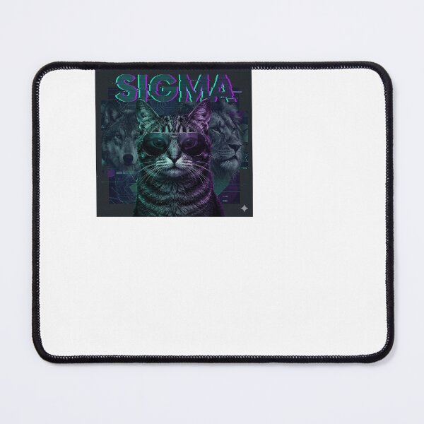 Item preview, Sigma Cat - Funny Sigma Meme designed and sold by BinAlgoPix.