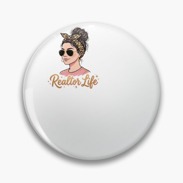 Item preview, Realtor Life - Messy Bun Real Estate designed and sold by BinAlgoPix.