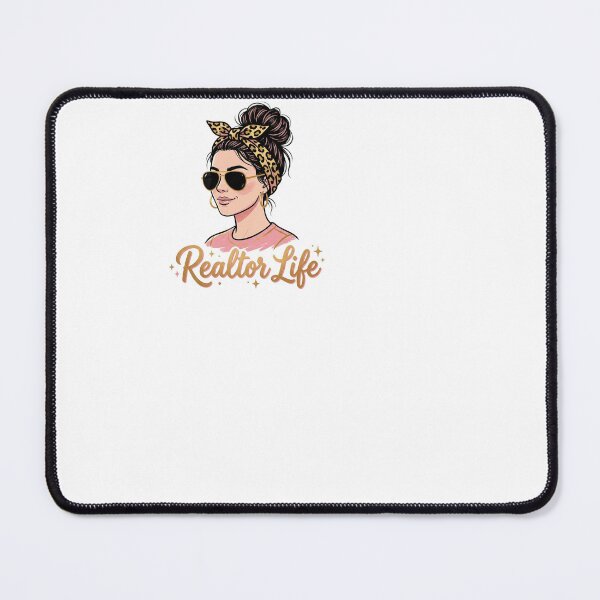 Item preview, Realtor Life - Messy Bun Real Estate designed and sold by BinAlgoPix.