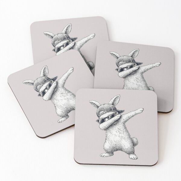Item preview, Dabbing Bunny Face with Sunglasses Easter Day for Boys Kids designed and sold by MabelWells.