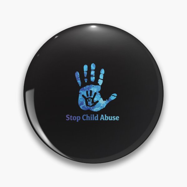 Item preview, Stop Child Abuse Awareness Blue Ribbon Child Abuse Prevention designed and sold by kiralynstration.