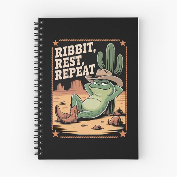 Item preview, lazy western frog - kawaii animal - chibi frog - desert cowboy - cartoon frog - frog t-shirt - cute western - funny western - ranch humor - cowboy aesthetic - adorable frog - animal cowboy  designed and sold by JansenGS.
