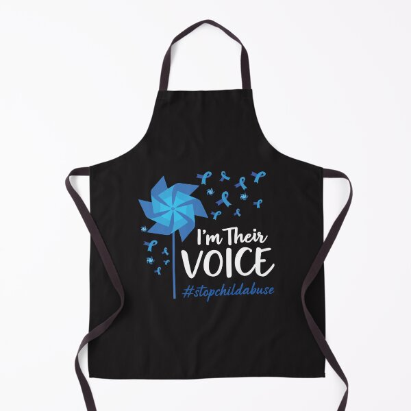 Item preview, Im Their Voice Child Abuse Awareness Blue Ribbon Dandelion designed and sold by kiralynstration.
