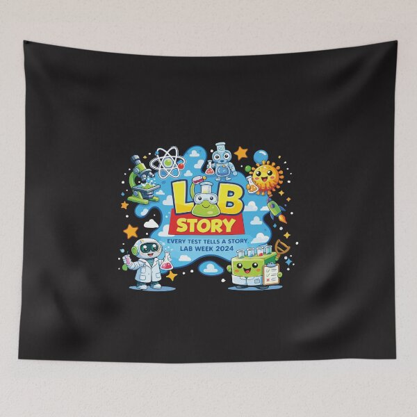 Item preview, Lab Week 2026 Lab Story Medical Laboratory Technician Team Cute designed and sold by kiralynstration.