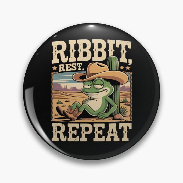 Item preview, lazy western frog - frog cowboy - kawaii frog - cute frog - funny frog - western frog - cowboy frog - sleepy frog - lazy frog - frog lover - cute cowboy - wild west humor - western humor designed and sold by JansenGS.