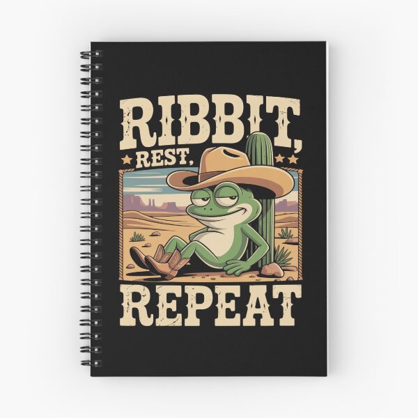 Item preview, lazy western frog - frog cowboy - kawaii frog - cute frog - funny frog - western frog - cowboy frog - sleepy frog - lazy frog - frog lover - cute cowboy - wild west humor - western humor designed and sold by JansenGS.