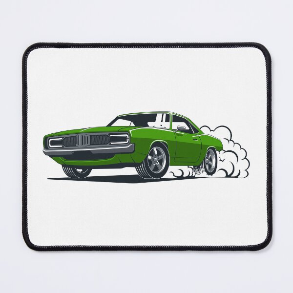 Item preview, Classic American Muscle Silhouette - Clean Aesthetic Minimalist Vector designed and sold by Torque Creed.