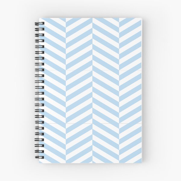 Item preview, White And Ice Blue Herringbone Pattern designed and sold by pattern-archive.
