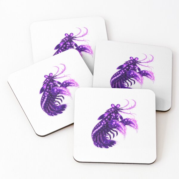 Item preview, Cyber Mantis Shrimp – Purple Core Neon Strike designed and sold by RaccoonFish.