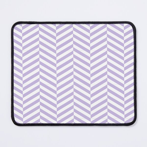Item preview, White And Lavender Herringbone Pattern designed and sold by pattern-archive.