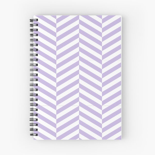 Item preview, White And Lavender Herringbone Pattern designed and sold by pattern-archive.