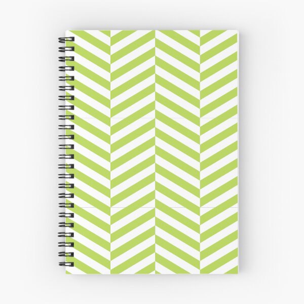 Item preview, White And Lime Herringbone Pattern designed and sold by pattern-archive.