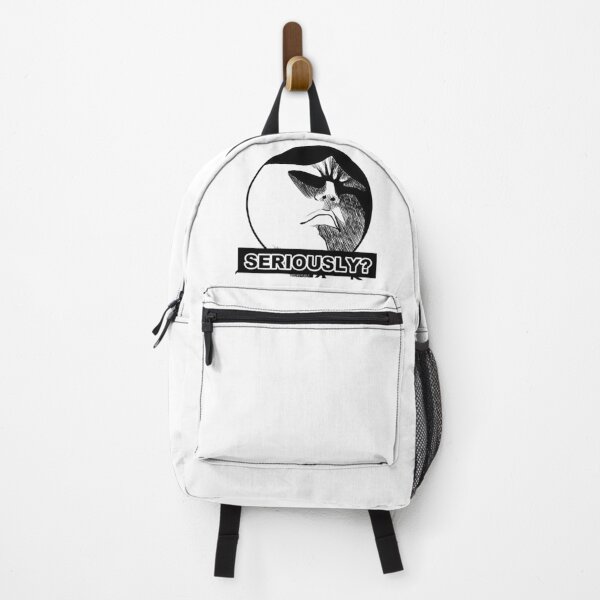 Item preview, Seriously? Funny Black and White Meme designed and sold by makyonokisai.